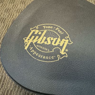 Gibson Hard Case fits J-45/dread 1990's - Black/Blue image 2