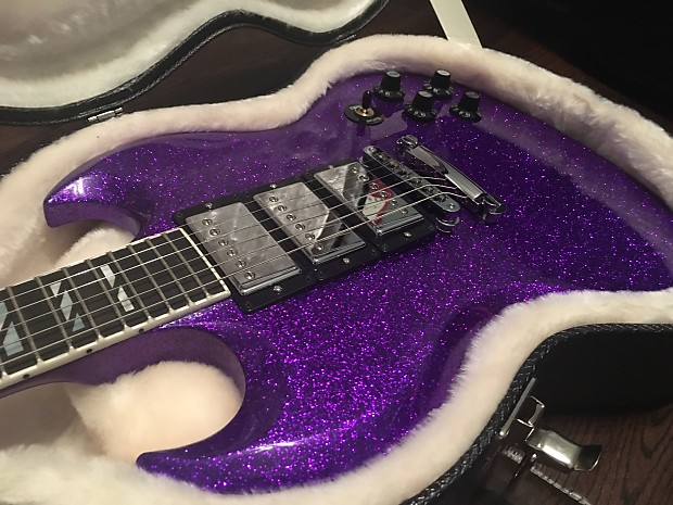 2013 Gibson SG Supra Purple Sparkle