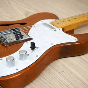 1985 Fender Telecaster Thinline '70 Reissue TN70-EX Mahogany 1985 Fender Telecaster Thinline '70 Reissue TN70-EX Mahogany