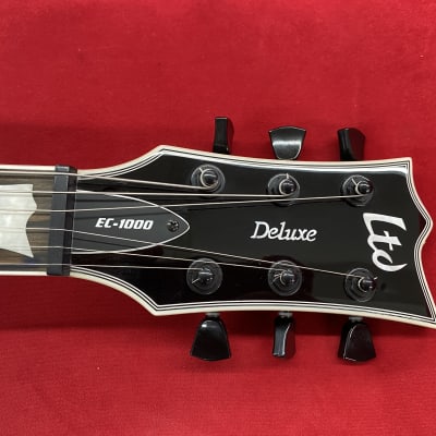 ESP LTD EC-1000S Fluence Electric Guitar 2021 - Black with Gator TSA ATA Molded Case image 12
