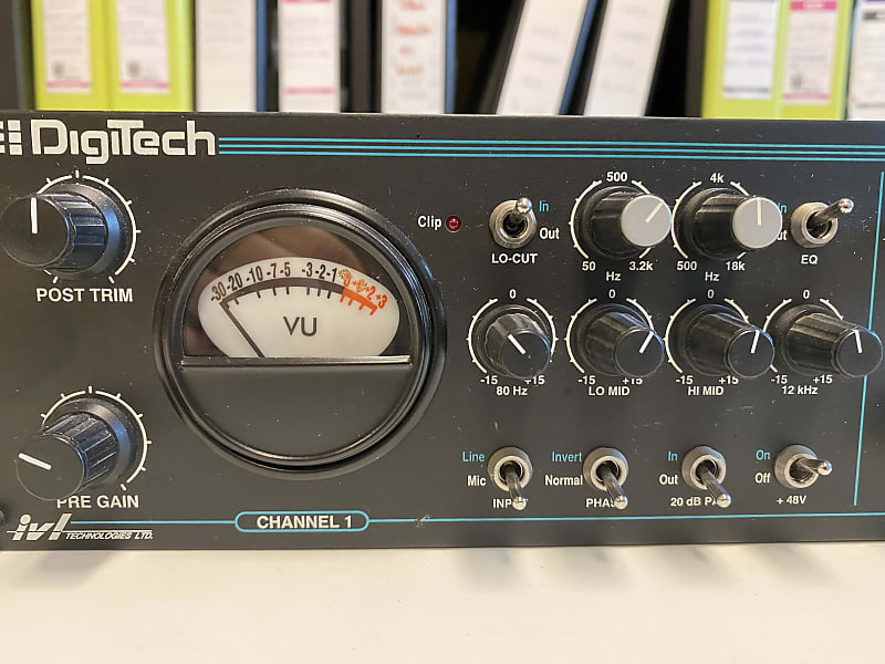 DigiTech VTP1 Dual Vaccum Tube 2channel Mic / Line Preamp & Reverb