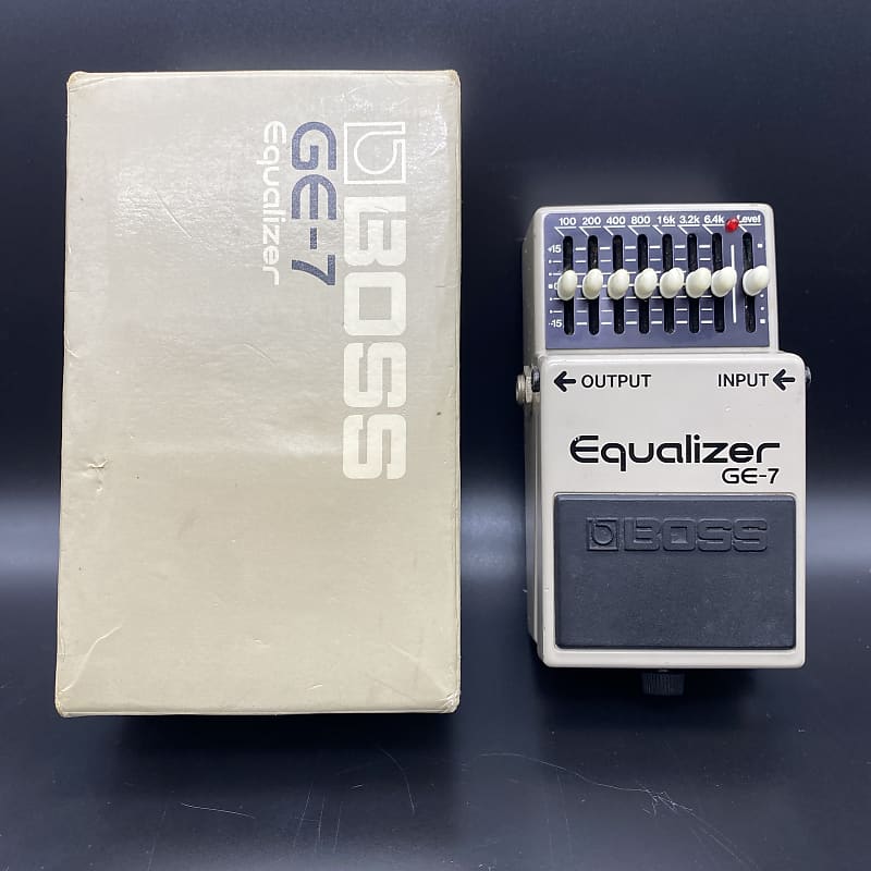 【絶品】 In Made 1992 - 1981 EQ Graphic GE-7 Boss Japan Reverb | ギター