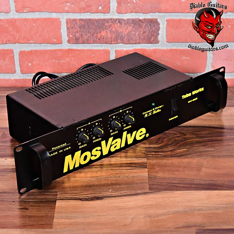 Tube Works MosValve MV 962 Rack Mounted Stereo Power Amp