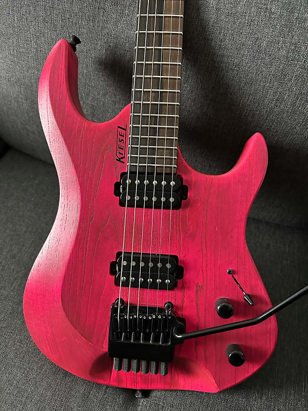 Kiesel Osiris 6 Lefty Poplar Burl Natural – Ish Guitars