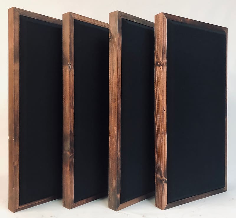 Custom Framed Acoustic Panels (SET OF 4) 2ft x 1ft x 2.5in image 1