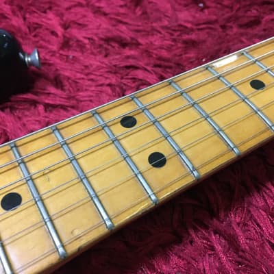 GRECO SUPER SOUNDS Electric Guitar Stratocaster Sunburst w/SC Used in Japan image 5