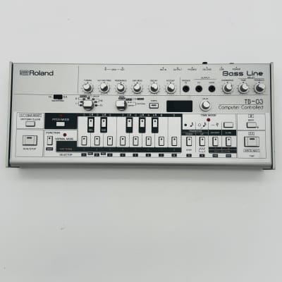 Roland TB-03 Boutique Series Synthesizer Module Bass Line Synthesizer 2016 - Present - Silver