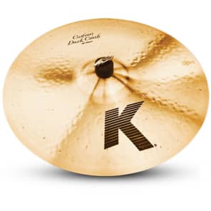 Zildjian 18" K Custom Dark Crash Cymbal image 2