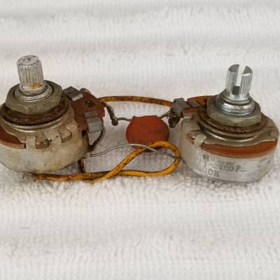 1966 Gibson SG JR Wiring Harness - (2) Centralab Pots + Cap image 1