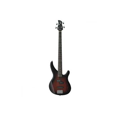 Yamaha TRBX174 4-String Electric Guitar (Old Violin Sunburst) image 1