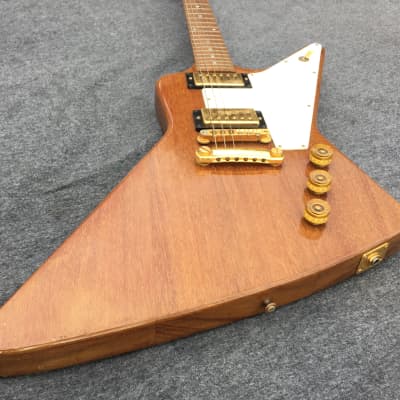 Gibson Explorer 1980 Natural Gold Parts OHC image 10