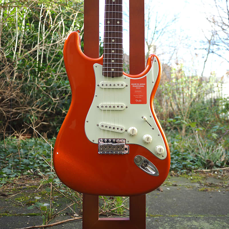 Fender MIJ Traditional Stratocaster Candy Tangerine