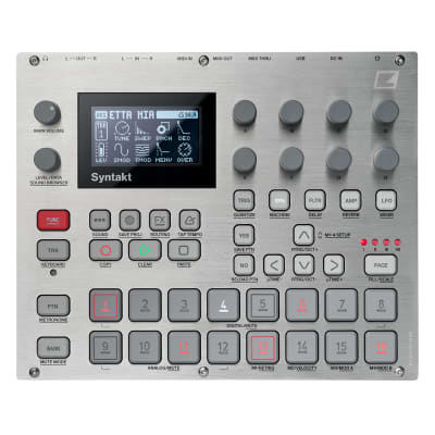 Elektron Syntakt 12-Track Drum Computer and Synthesizer - e25 Remix Edition
