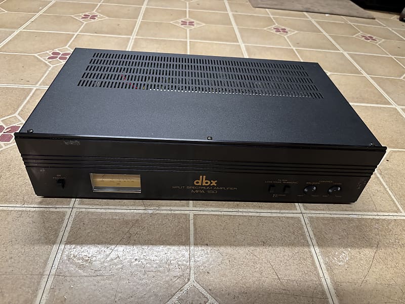 DBX MPA-150 Split Spectrum Amplifier  			