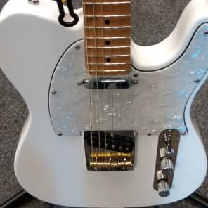 Gregory B-Bender-1 T-Type Electric Guitar White image 2