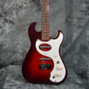 Silvertone 1457 Double Pickup Electric Guitar Vintage 60s Sunburst Amp In Case Danelectro w FAST Shipping