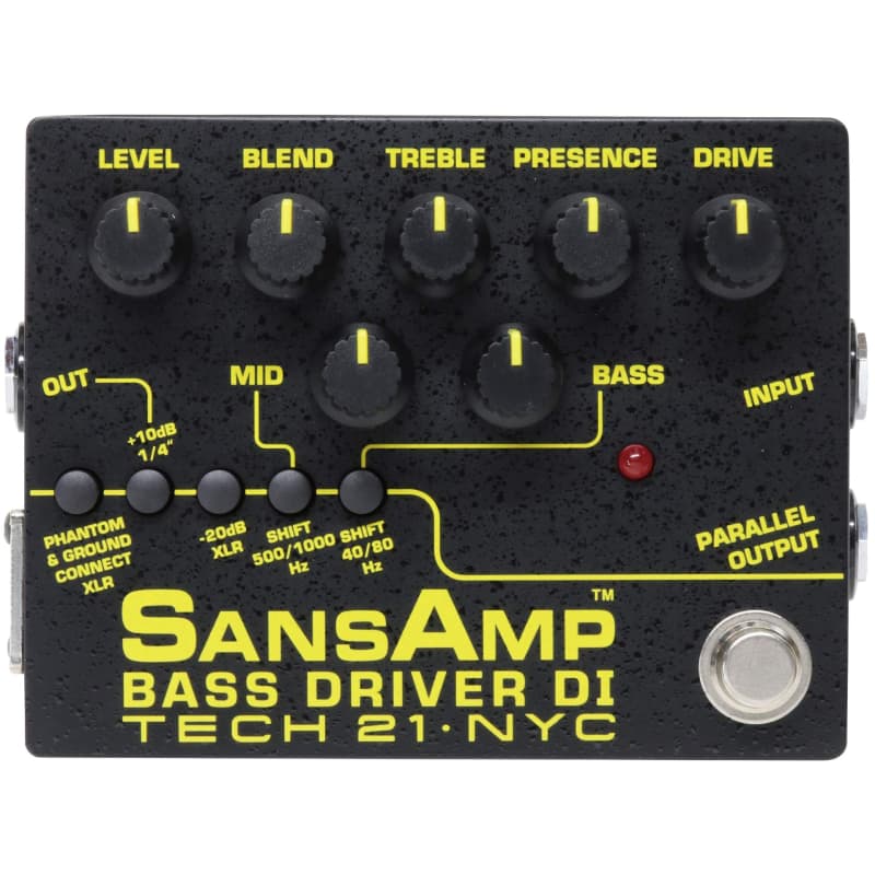 TECH21 SansAmp Bass Driver DI-LB Bass Preamp/DI Japan Limited Edition [SN  541787] [08/02] | Reverb