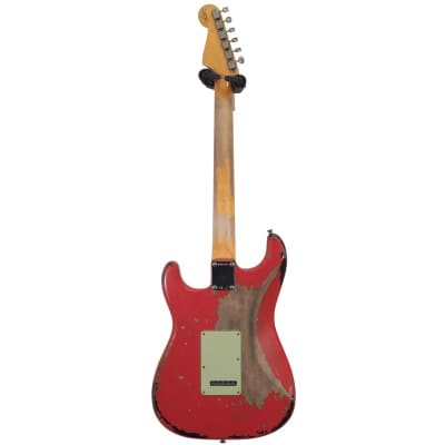 Fender Custom Shop Michael Landau Signature 1963 Stratocaster, Fiesta Red over 3-Color image 8