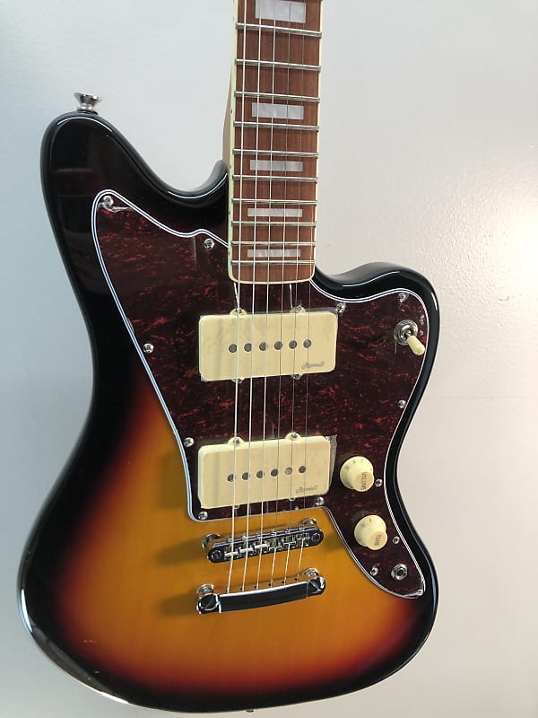 Harley Benton JA-60SB Vintage Jazzmaster Style Guitar w/ P-90