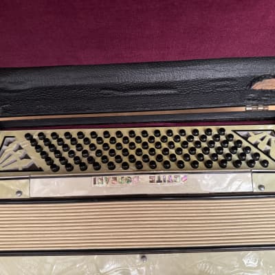 Vintage Petite Soprani Accordion 1950s - Pearl image 6