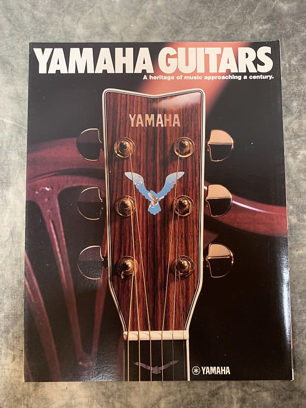 Yamaha Acoustic Guitar Catalog 80’s Reverb