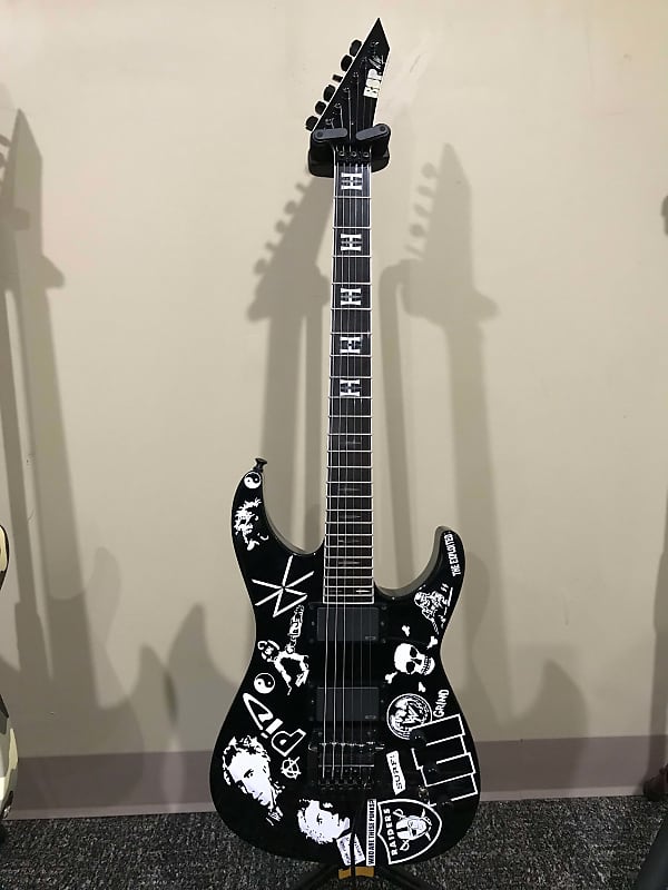 ESP Jeff Hanneman Signature Black Guitar 2010 Black image 1