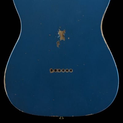 Fender Custom Shop 1952 Telecaster Relic MN Super Faded Lake Placid Blue image 7