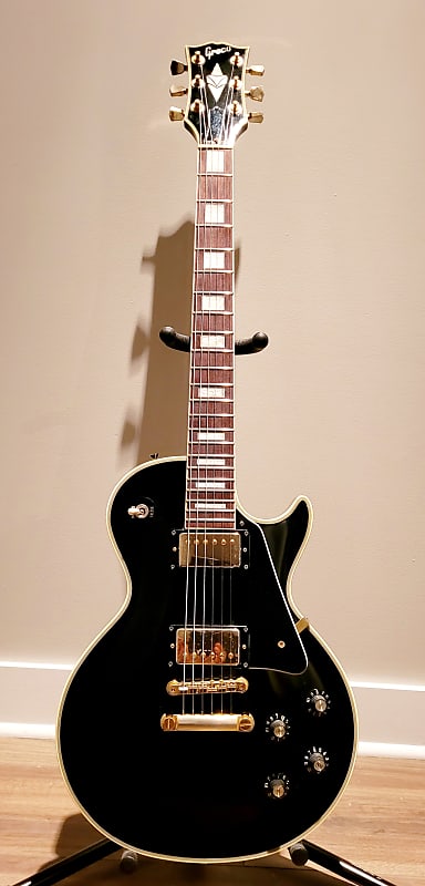 1987 Greco Japan EGC68-60 Les Paul Custom Black Beauty | Reverb