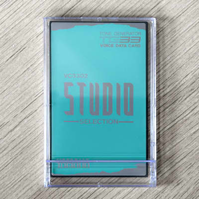 Yamaha TG33 VC3302 Studio Selection Voice Data ROM card