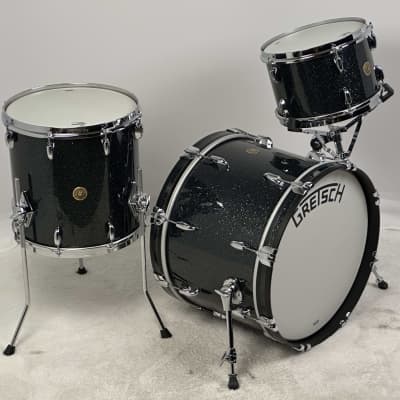 Gretsch 20/12/14" Broadkaster Drum Set - Black Glass image 4