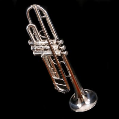 King 1117SP King Marching Brass - Background Brass Silver-Plate Finish image 7