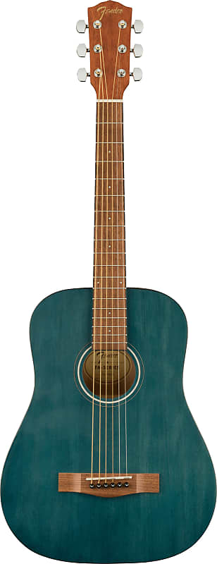 Fender FA-15 3/4-Scale Kids Steel String Acoustic Guitar - Blue image 1