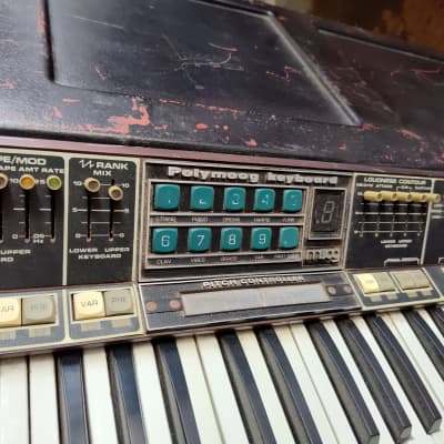 Moog Polymoog 1975 - 1978 - Black