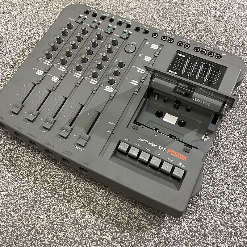 Rare] Fostex XR5 Cassette Multitracker 4 Track Recorder