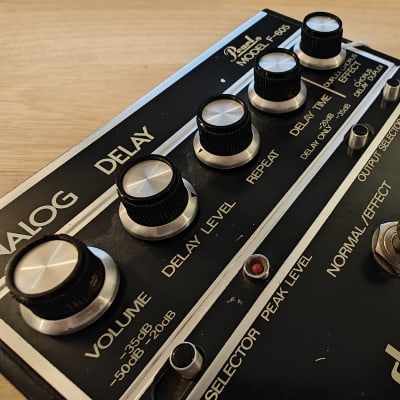 PEARL ANALOG DELAY!半ジャンク。 Pearl AD-08 Analog Delay 1980s Vintage Guitar Pedal Made in