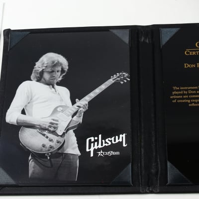 1959 Gibson Custom Shop Don Felder '59 Les Paul | AGED & SIGNED 2010 "Hotel California" EAGLES! standard image 7