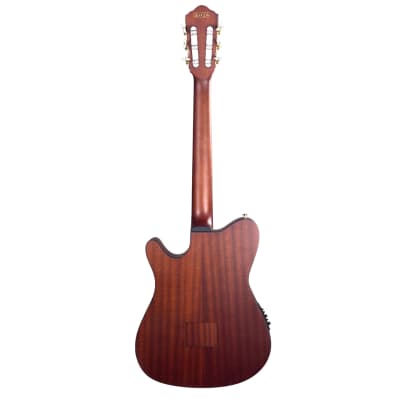 Ibanez FRH Series FRH10N Acoustic-Electric Natural Flat image 5