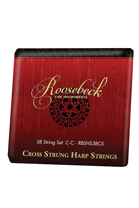 Roosebeck RBSHS38CS Cross Strung Harp 38-String Set image 1