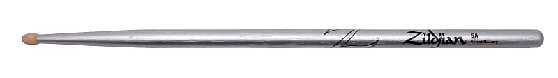 Zildjian 5A Chroma Silver (Metallic Paint) Drumsticks image 1