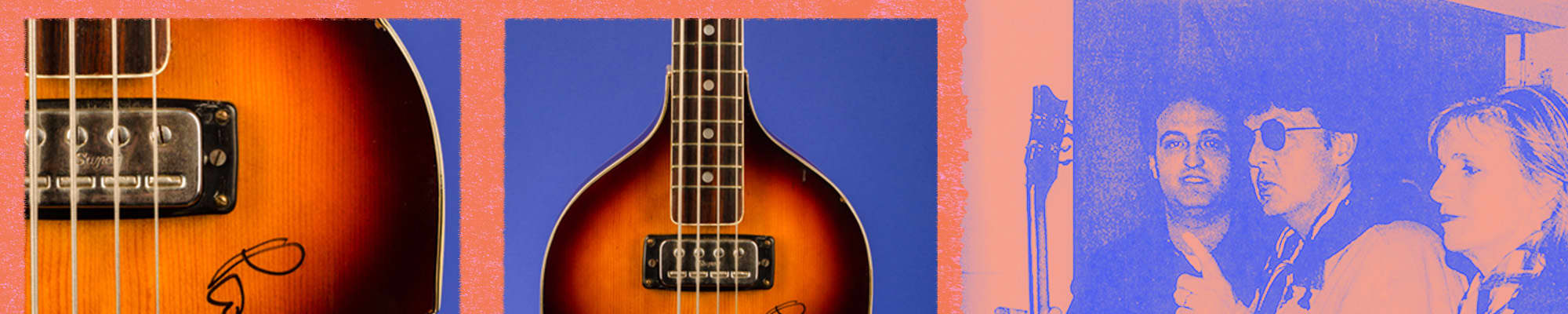 Paul McCartney, Höfner 500/1 Violin Bass, signed by McCartney, Rock &  Roll, Books & Manuscripts