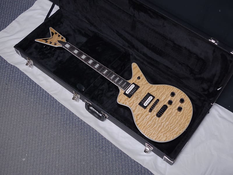 DEAN Cadillac Select Quilt Maple Gloss Natural electric Reverb