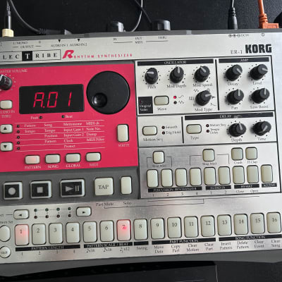 Korg Electribe-R ER-1 Rhythm Synthesizer 2000s - Silver