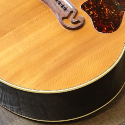 1993 Gibson J-100 Xtra AT Natural Acoustic Jumbo Guitar + OHSC image 5