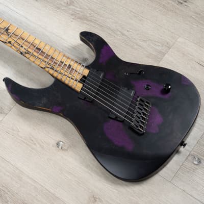 Legator Ninja N7FX 7-String Multi-Scale Guitar, Palemoon Legator Ninja N7FX 7-String Multi-Scale Guitar, Palemoon