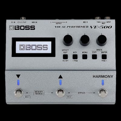 Boss VE-500 Vocal Multi-Effects Performer Pedal for Guitarists