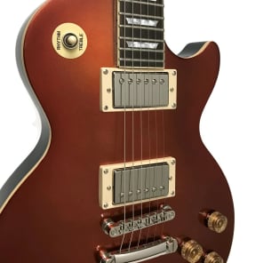 Epiphone Les Paul Tribute Plus Electric Guitar w/ Case - Custom Copper Sparkle Finish! image 3