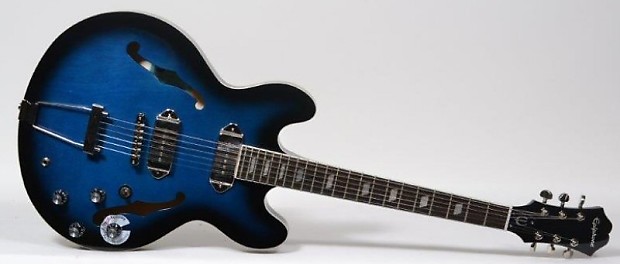Epiphone カジノゲイリークラーク Epiphone Gary Clark Jr Black&Blu Casino w/Bigsby <エピフォン