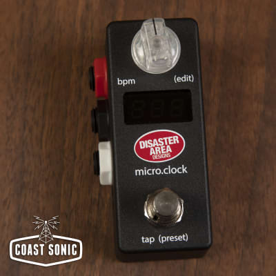 Reverb.com listing, price, conditions, and images for disaster-area-designs-micro-clock
