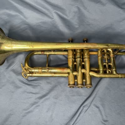 1940 Conn 80a? Long Cornet (trumpet) project horn image 10
