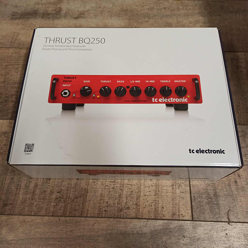 TC Electronic BQ250 Thrust 250-Watt Bass Head | Reverb